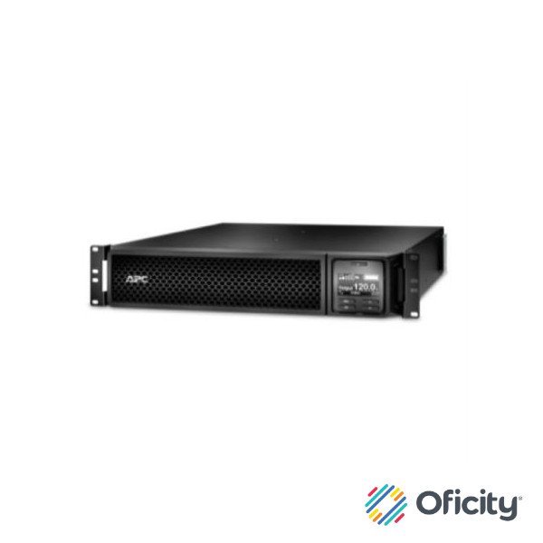 UPS APC SRT 1000VA/900W RM 120V Doble Conversión en Línea 6 Salidas NEMA 5-15R Color Negro