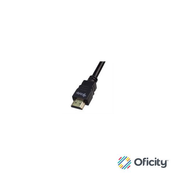 Cable Stylos HDMI 1.4 Macho - HDMI 1.4 Macho 2 Metros Negro