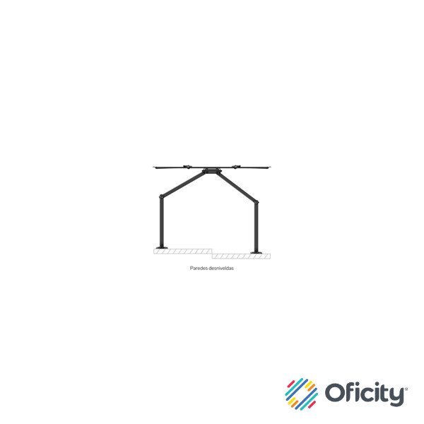 Soporte para Pantallas Steren 40-80 IN con Brazo AR