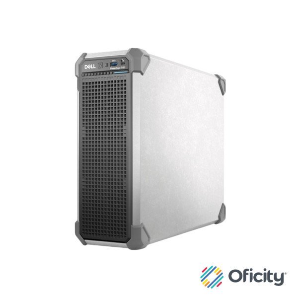 Servidor Dell T160 Intel Xeon 6 Performance 6333P 3.1G 6 16GB 480GB SSD SATA iDRAC9 Enterprise Basic NBD 1Y