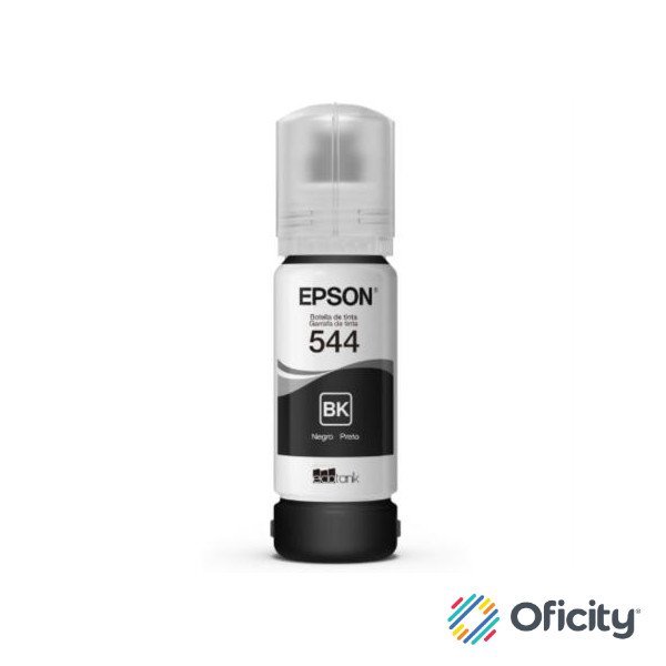 Tinta Epson T544-AL 65ml EcoTank L110/L3110/L3150/L5190 Color Negro