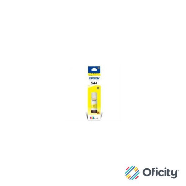 Tinta Epson Original T544-AL EcoTank L1110/L3110/L3150/L5190 Color Amarillo