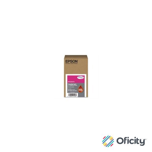Tinta Epson T748XXL Capacidad Extra Alta WF-6090/WF-6590 Color Magenta