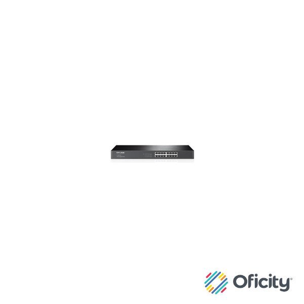 Switch TP-Link 16-Port Gigabit Switch 16× Gigabit RJ45 Ports 1U 19-inch Rack-mountable Steel Case Plug and Play