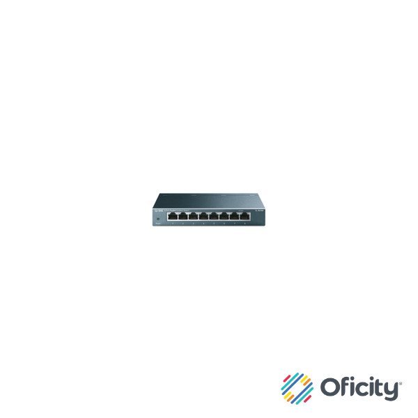 Switch TP-Link escritorio 8 puertos Gigabit RJ45 10/100/1000 Mbps Auto-MDI/MDIX