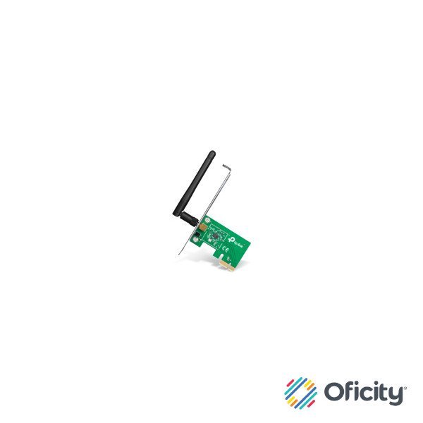 Tarjeta de Red Wi-Fi PCIe TP-Link TL-WN781ND N150 150Mbps 2.4GHz Antena Desmontable