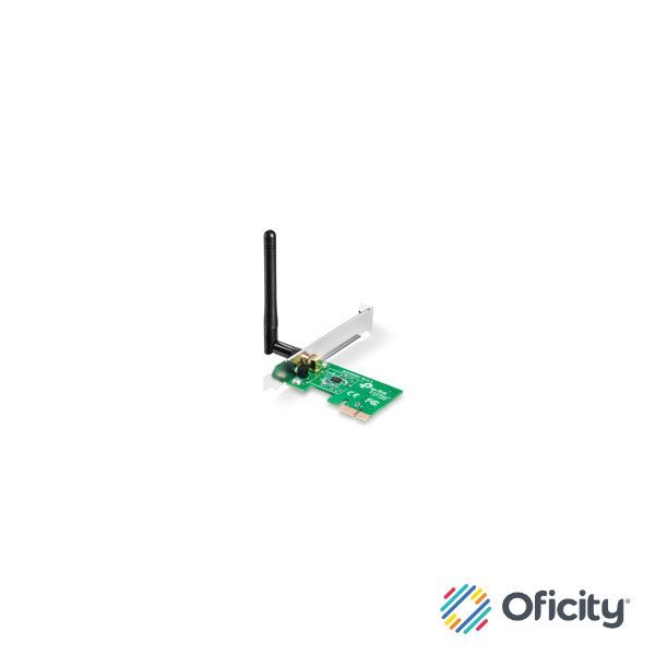 Tarjeta de Red Wi-Fi PCIe TP-Link TL-WN781ND N150 150Mbps 2.4GHz Antena Desmontable