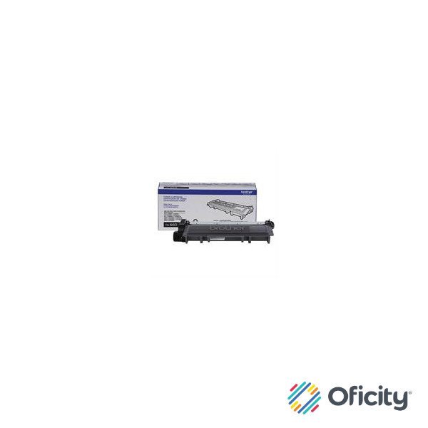 Tóner Brother TN-660 Alto Rendimiento 2600 Páginas HLL2360DW/DCPL2540DW/MFCL2700 Color Negro