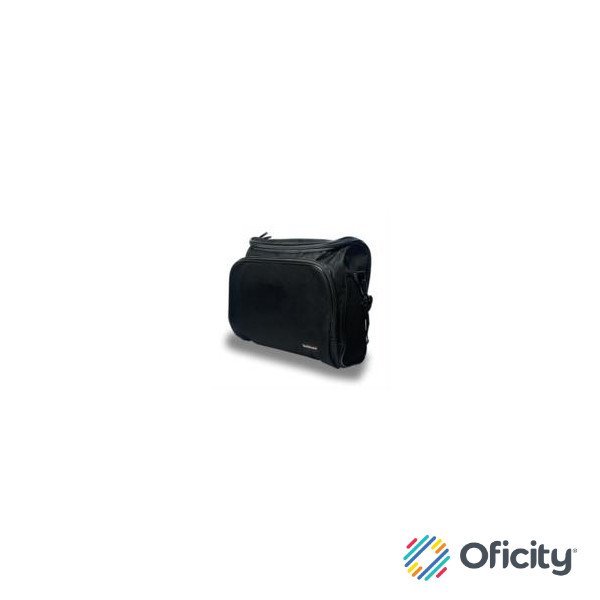 Maletín TechZone Universal para Proyector Confeccionado en Nylon y Poliéster Color Negro