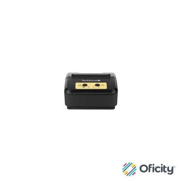 Impresora Termica TechZone POS Portatil Batería Recargable 80mm/s 203dpi Interfaz USB/BT