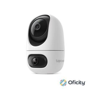 Camara de seguridad Tapo de TP-Link interior doble lente 2k WiFi 340gdo horizontal 70gdo vertical microSD hasta 512GB