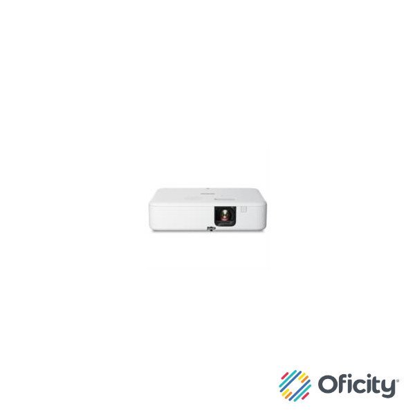 Proyector Epson EpiqVision FH02 Portátil 3LCD 3000 Lúmenes FHD Resolución 1920x1080 con Android TV