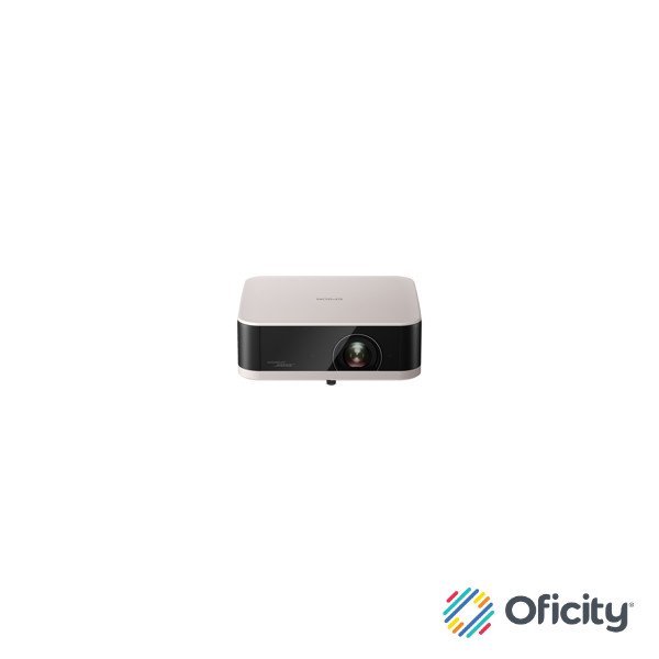 Proyector Epson Lifestudio POP EF61 Beige Rosado Full HD con Google TV