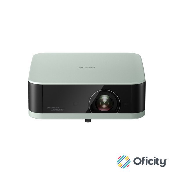 Proyector Epson Lifestudio POP EF61 Verde Humo Full HD con Google TV