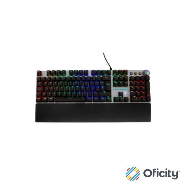 Teclado Vortred Mecánico Programable con Descansa Muñecas