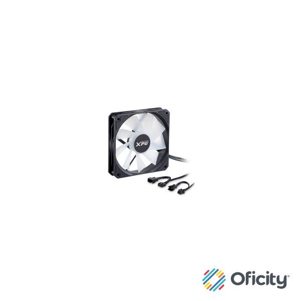 Ventilador XPG Vento R 120 PWM 120mm 1600RPM ARGB Negro