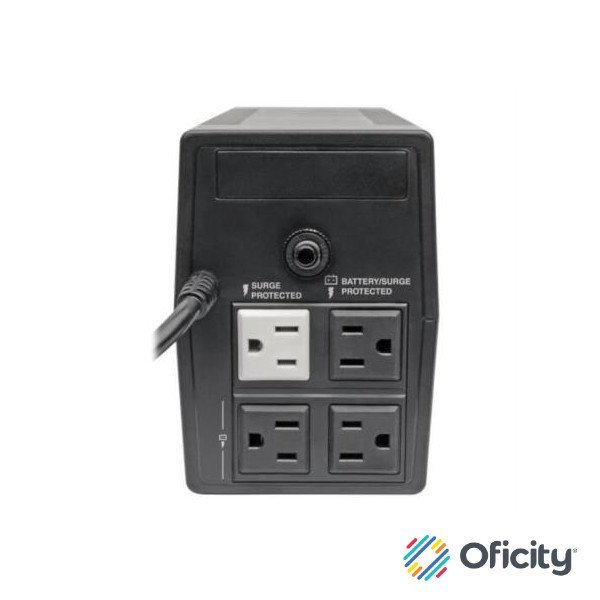 UPS Tripp Lite Interactivo 4 Tomacorrientes 450VA 240W AVR Serie VS 120V 50Hz/60Hz Torre