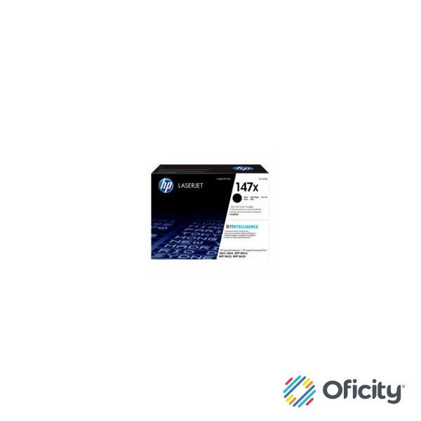 Tóner HP LaserJet 147X Alto Rendimiento 25.2K Páginas Color Negro