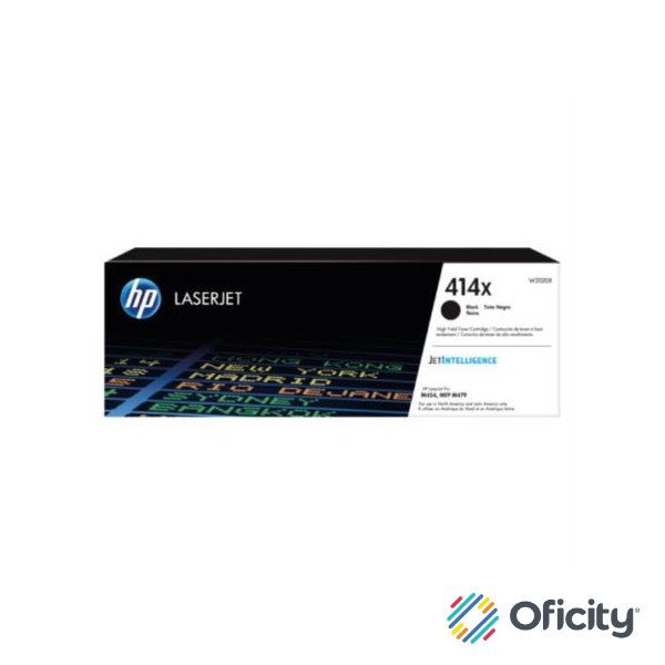 Toner HP LaserJet 414X Negro Alto Rendimiento