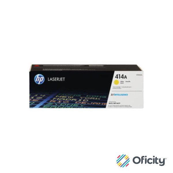 Toner HP LaserJet 414A Amarillo