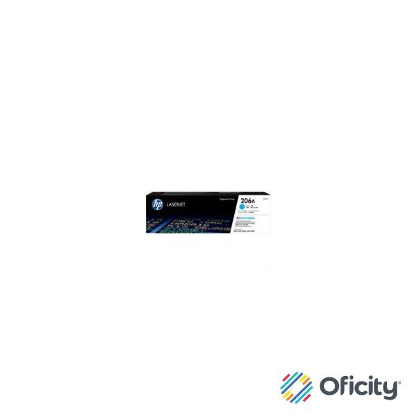 Toner HP LaserJet 206A Color Cian.