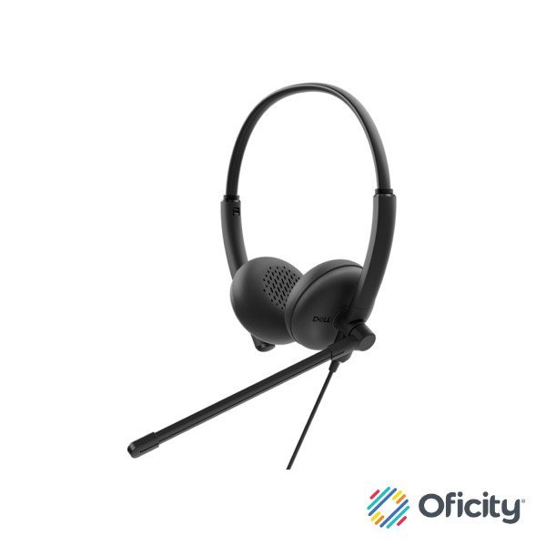 Auriculares Diadema Alámbricos Dell WH125 USB Tipo C Negro Llamadas y Música
