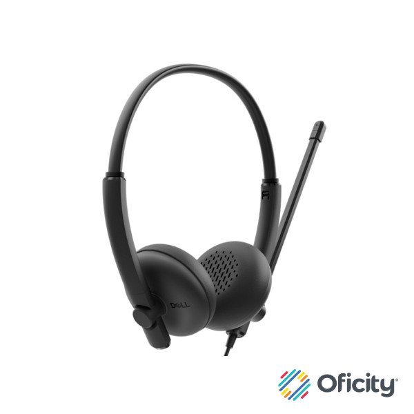 Auriculares Diadema Alámbricos Dell WH125 USB Tipo C Negro Llamadas y Música