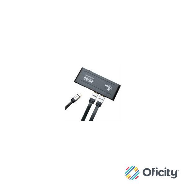 Multiplicador HDMI XTech XHA-410 de 4 Salidas Alimentación Propia Resolución 1920x1080p 1 Conector Hembra