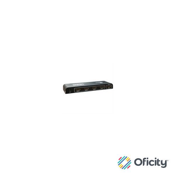 Multiplicador HDMI XTech XHA-410 de 4 Salidas Alimentación Propia Resolución 1920x1080p 1 Conector Hembra