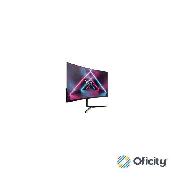 Monitor Xzela 23.8" Curvo FHD VA 100Hz 5ms VGA HDMI Vesa 100x100mm Negro