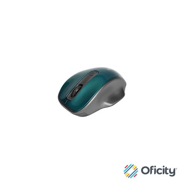 Mouse optico XTech XTM-320 - Conexion USB - 4 botones - Color Verde Metalico