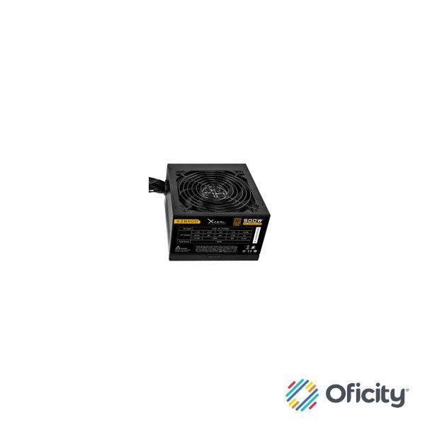 Fuente de Poder Xzeal 500W 80 PLUS Bronze 24-pin ATX 120mm