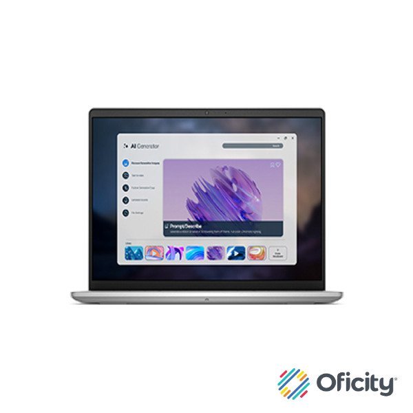 Laptop Dell Pro 14 Essential 14" FHD AMD Ryzen 5 220 8GB 512GB Graficos Radeon 740M W11 Pro 1Y Wi-Fi 6 Color Plata